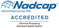 NADCAP Accredited Logo Chemical Processing and Aerospace Quality Systems