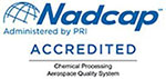 NADCAP Accredited metal plating service company